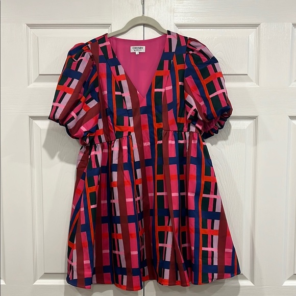 CROSBY by Mollie Burch Dresses & Skirts - CROSBY by mollie burch Kilby Dress in Plaid Please Womens Size Small